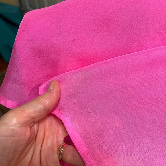 RAOUL Pink Silk Sleeveless Dress, GUC, Size 14 💓 - Picture 14 of 14